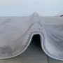 Conceptum Alfombrilla de baño Gris 100 x 200 cm